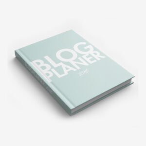 Blog Planer Book